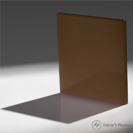 2418 Opaque Brown Acrylic Sheet: Delvie's Plastics Inc.